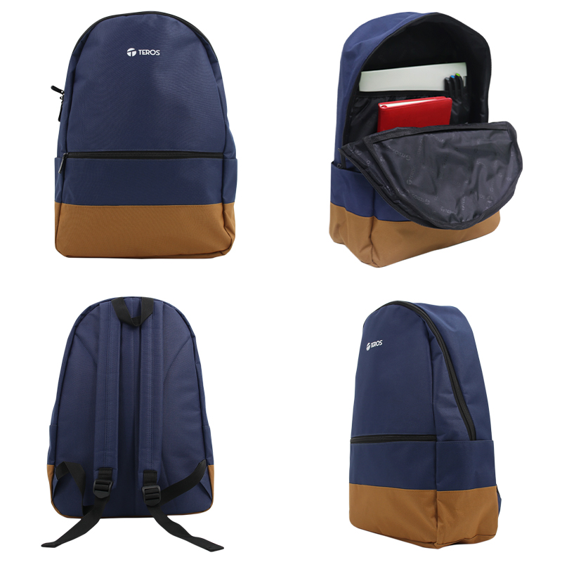BACKPACK TEROS NOVA BLUE/BROWN TE-ACS9019BL - Imagen 2