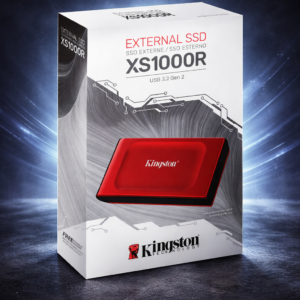 Unidad en estado sólido externa Kingston XS1000, 1TB, USB 3.2 Gen 2 Tipo-C